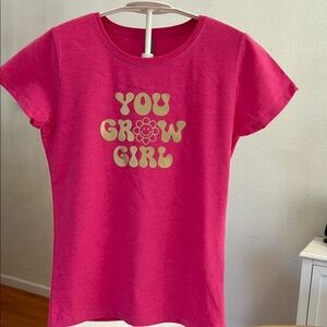 Pink Graphic Kids T-Shirt